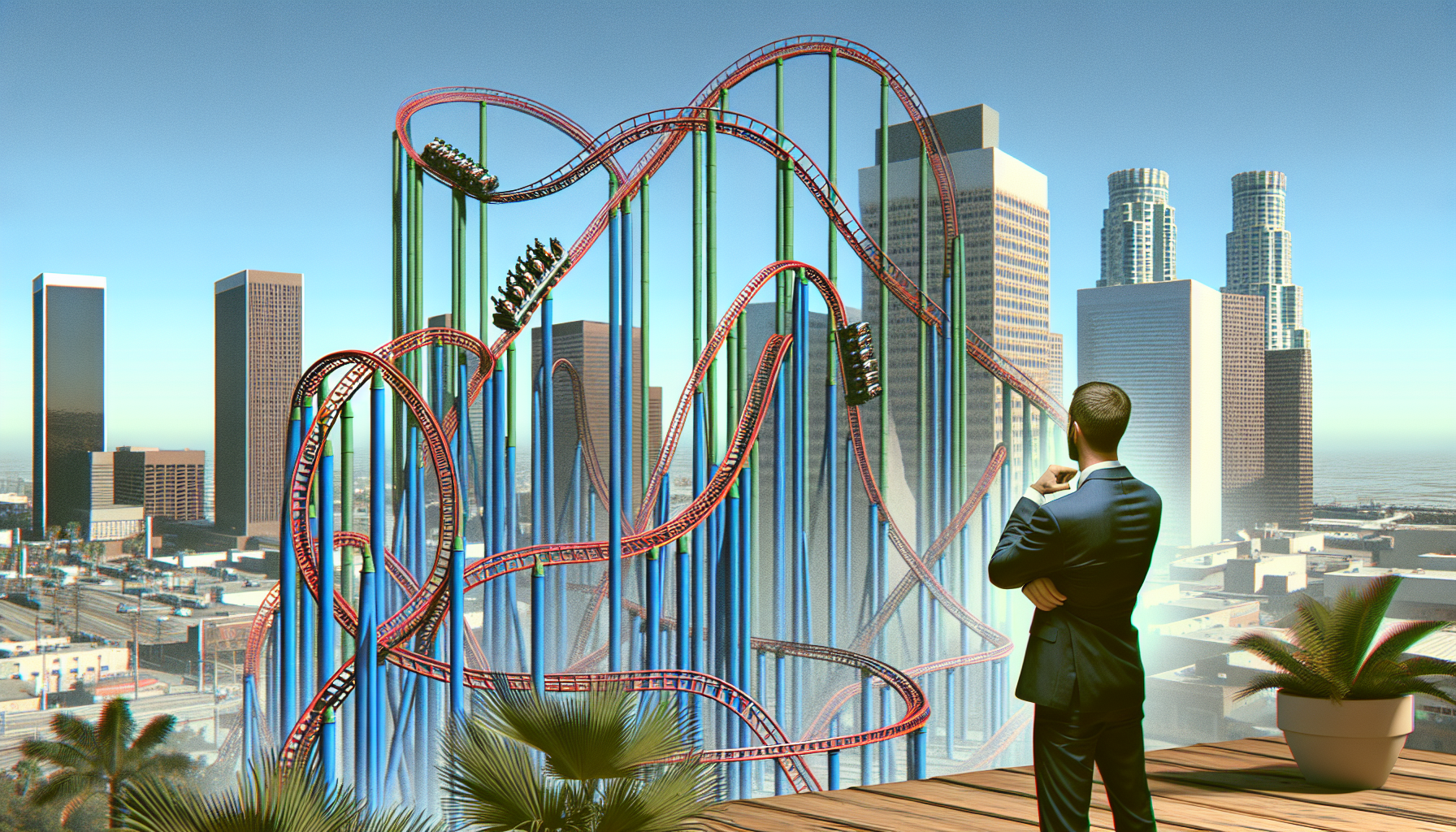 Port of L.A. Rollercoaster: Thank Trump’s Economic Masterpiece