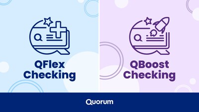 Quorum's revolutionary QFlex checking account offers 5-day early access to paychecks while QBoost allows users to earn a high interest rate.