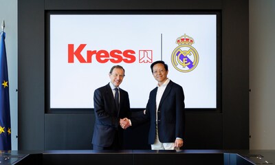 Real Madrid celebrates its partnership with Kress and Worx.