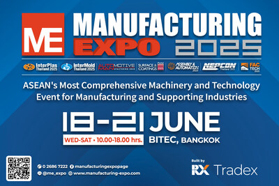 RX Tradex Opens the Gateway to the World of Technology and Artificial Intelligence  Empowering Industrialists Across Every Production Line at “Manufacturing Expo 2025”