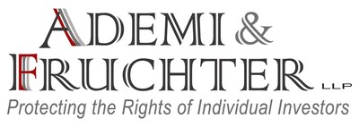 Ademi & Fruchter Logo (PRNewsfoto/Ademi LLP)