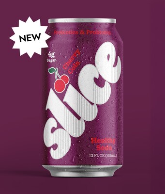 Slice Soda announces its newest variety, Cherry Cola.