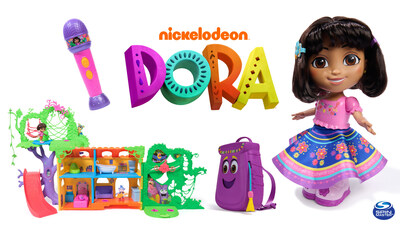 Spin Master launches all-new DORA toy collection, inspired by the hit Paramount+ original animated preschool series produced by Nickelodeon Animation. (CNW Group/Spin Master Corp.)