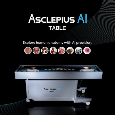 Asclepius AI Table — Where Anatomy Meets Intelligence