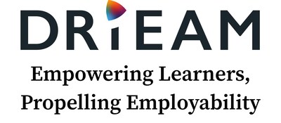 Logo: Drieam, Empowering learners, Propelling employability - drieam.com (PRNewsfoto/Drieam LLC)