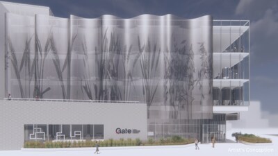 Artist's Conception of Global Agriculture Technology Exchange in Winnipeg's downtown (CNW Group/Cereals Canada)