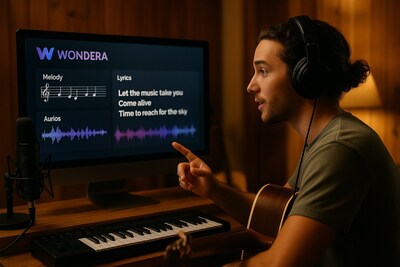 Wondera AI empowers artists with ethical music training data.