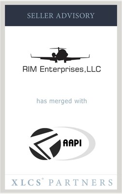 XLCS Partners advises RIM Enterprises on merger with Alliance Air Parts