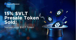 XRP News: Vaultro Finance Successfully Raised 13,000 XRP, Surpassing 15% of Its Presale Allocation — Join $VLT Presale