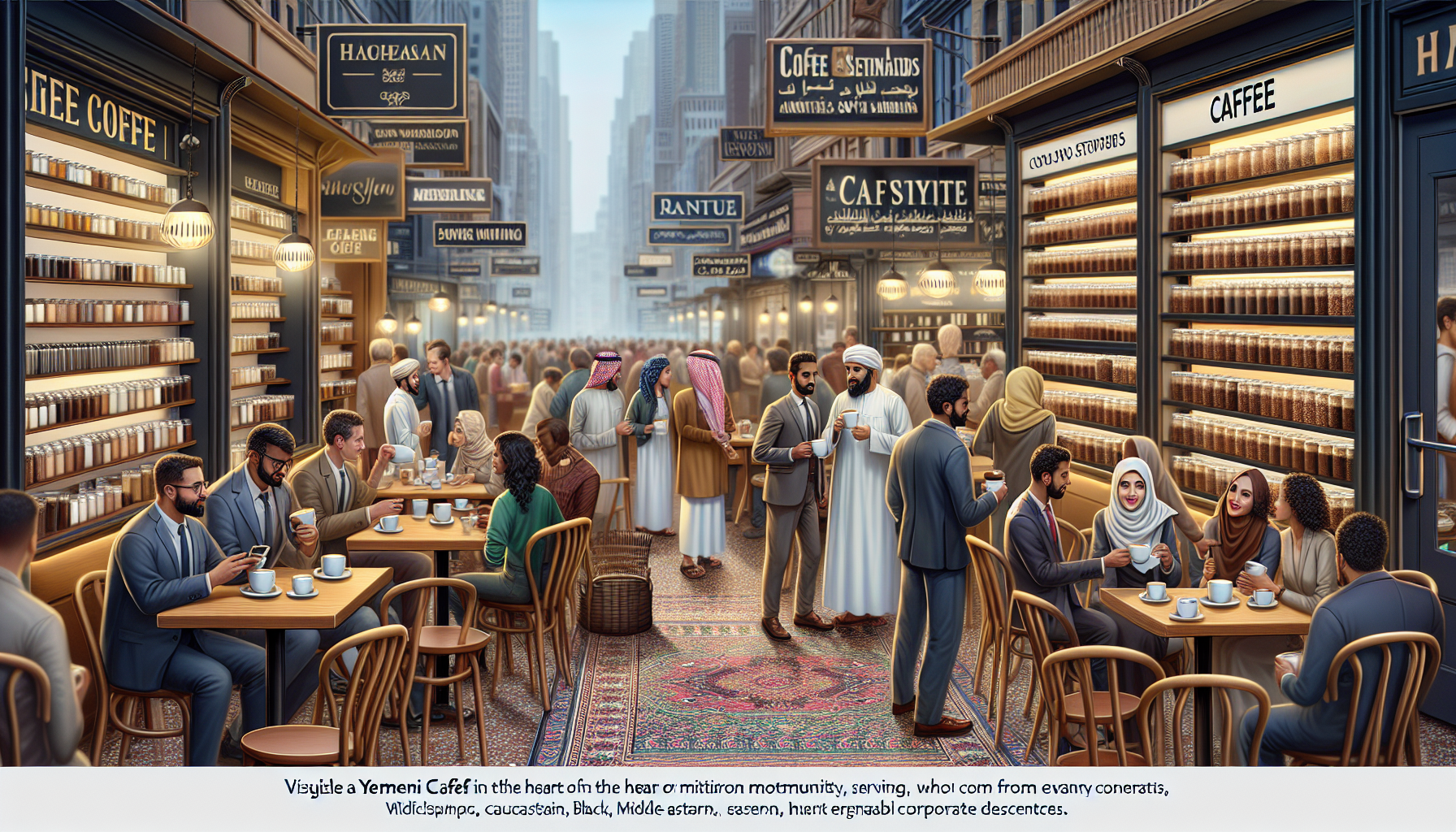 Yemeni Cafes Fueling the Illusion of Coffee Utopia—Community Sold Separately