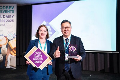 Yili Secures Four World Dairy Innovation Awards at the 18th Global Dairy Congress (PRNewsfoto/Yili Group)