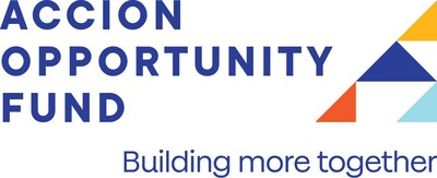 Accion Opportunity Fund logo with tagline 'Building More Together' – a leading national nonprofit small business lender providing affordable loans, business advising, and educational resources to help small business owners grow and thrive. Learn more at aofund.org.
