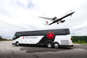 Air Canada Expands Landline Luxury Motorcoach Service, Connects Kingston to its Global Network