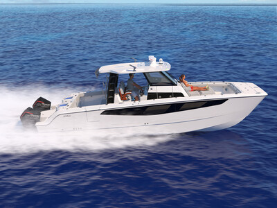 The all-new Aquila 36 Molokai power catamaran