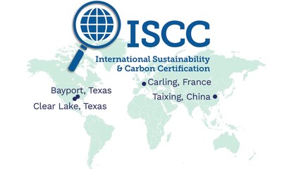 Arkema's Global Acrylic Monomer ISCC+ Footprint
