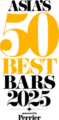 Asia's 50 Best Bars 2025 Logo (PRNewsfoto/50 Best) Asia's 50 Best Bars 2025 Logo (PRNewsfoto/50 Best)