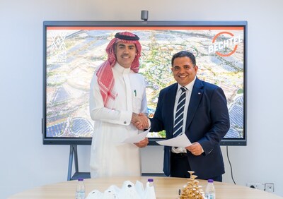 Pictured left to right, Talal H. AlMarri, CEO of Expo 2030 Riyadh Company, and Hani Rizkallah, President of Saudi Arabia Infrastructure at Bechtel. Pictured left to right, Talal H. AlMarri, CEO of Expo 2030 Riyadh Company, and Hani Rizkallah, President of Saudi Arabia Infrastructure at Bechtel.