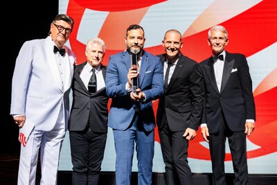 The Can-Am Pulse motorcycle received the Best of the Best award, the highest distinction in the competition. The Can-Am Pulse motorcycle received the Best of the Best award, the highest distinction in the competition.