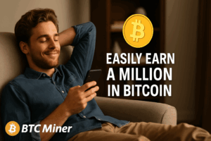BTC Miner Users Tap to Earn as Bitcoin Surges to $110K — Investors Make Gains from the Couch