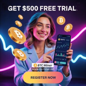 BTCMiner cloud mining is easy and has no barriers to entry. Everyone can participate. Join early and start earning stable income early!