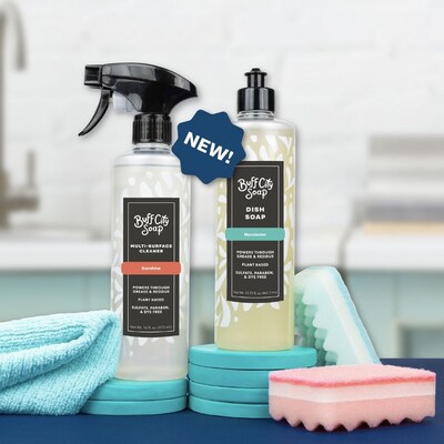 Buff City Soap's New Plant-Based Dish and Multi-Surface Cleaner