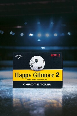 Limited Edition Happy Gilmore 2 "It's All In The Hips" Golf Balls.