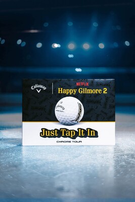 Limited Edition Happy Gilmore 2 "Just Tap It In" Golf Balls.