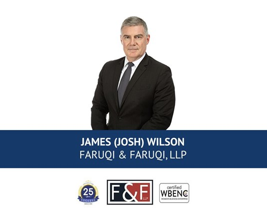 Faruqi & Faruqi LLP Partner, James (Josh) Wilson