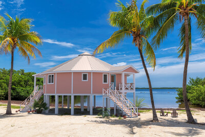 Deltec Tranquility on pilings foundation.