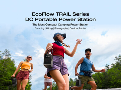 EcoFlow launched the TRAIL Series — its first DC-only portable power line and most compact solution to date, engineered for life outdoors, from campers, hikers, nature photographers, outdoor tailgaters, and weekend explorers alike.