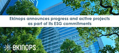 Ekinops announces progress and active projects as part of its ESG commitments Ekinops announces progress and active projects as part of its ESG commitments