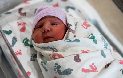 Jozi was the first "Rose Baby" born to Kaiser Permanente members at HCA HealthONE Rose on July 7, 2025.