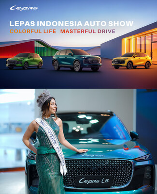 LEPAS Adds Color to the Indonesia International Auto Show in Jakarta (PRNewsfoto/Chery Group) LEPAS Adds Color to the Indonesia International Auto Show in Jakarta (PRNewsfoto/Chery Group)