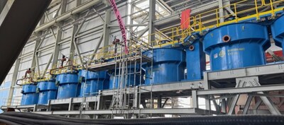 Flotation Circuit Installation (CNW Group/Foran Mining Corporation)