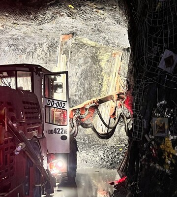 Underground Development (CNW Group/Foran Mining Corporation)