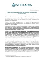 French start-up Stellaria raises €23 million for its molten-salt nuclear reactor