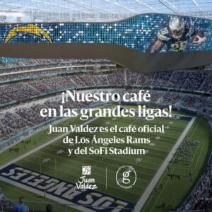 Green Coffee Company and Los Angeles Rams Announce New Multi-Year Partnership to Make Juan Valdez® the Official Coffee of the Rams
