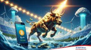 Green crypto mining is on the rise, BAY Miner cloud mining helps users earn BTC passive income every day