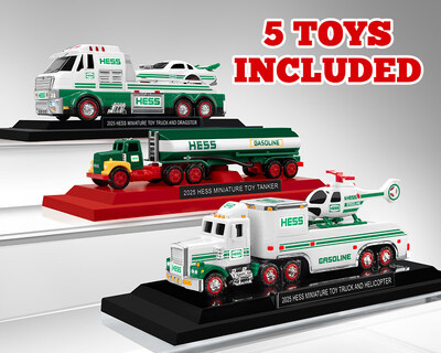 Hess Toy Truck 2025 Mini Collection Image