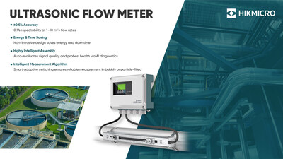 HIKMICRO Ultrasonic Flow Meter FU00 HIKMICRO Ultrasonic Flow Meter FU00