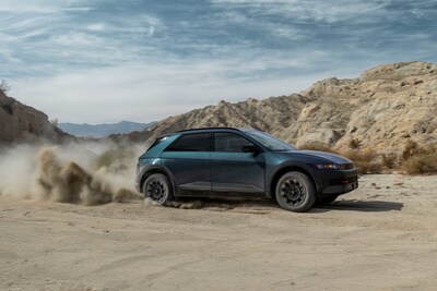 The 2025 Hyundai IONIQ 5 XRT is photographed in California City, Calif., on Aug. 15, 2024.