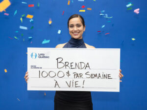 “I couldn’t believe my eyes!” – A young woman in her twenties wins $1,000 a week for life!
