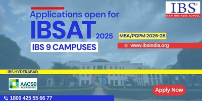 IBSAT 2025, an MBA/PGPM Entrance Exam