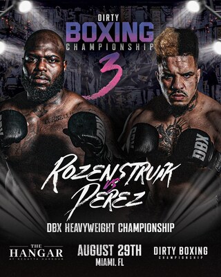 Official DBX 3 Fight Poster