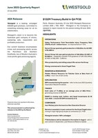 June 2025 Quarterly Results (CNW Group/Westgold Resources Limited)