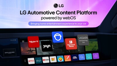 LG Brings Premium Streaming to New Kia Models in Europe With webOS Automotive Content Platform LG Brings Premium Streaming to New Kia Models in Europe With webOS Automotive Content Platform