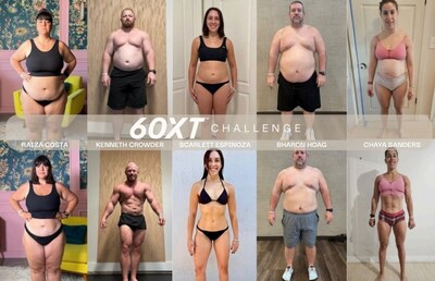 Life Time today revealed the five grand prize winners in its inaugural 60XT Challenge, an eight-week body transformation program that inspired more than 25,000 people nationwide to commit to healthier habits.