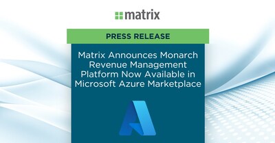 Monarch is Available in the Microsoft Azure Marketplace