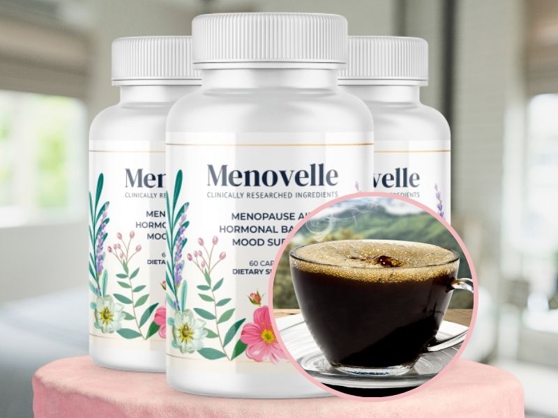 Menovelle ‘Coffee Hack’ Fixes Hot Flashes, Belly Weight Gain & Mood Swings, Research Suggests