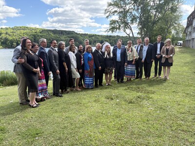 Group photo at the Council of the Federation meeting on July 21, 2025. Photo credit: CBC/Patrick Leduc (CNW Group/Métis National Council) Group photo at the Council of the Federation meeting on July 21, 2025. Photo credit: CBC/Patrick Leduc (CNW Group/Métis National Council)